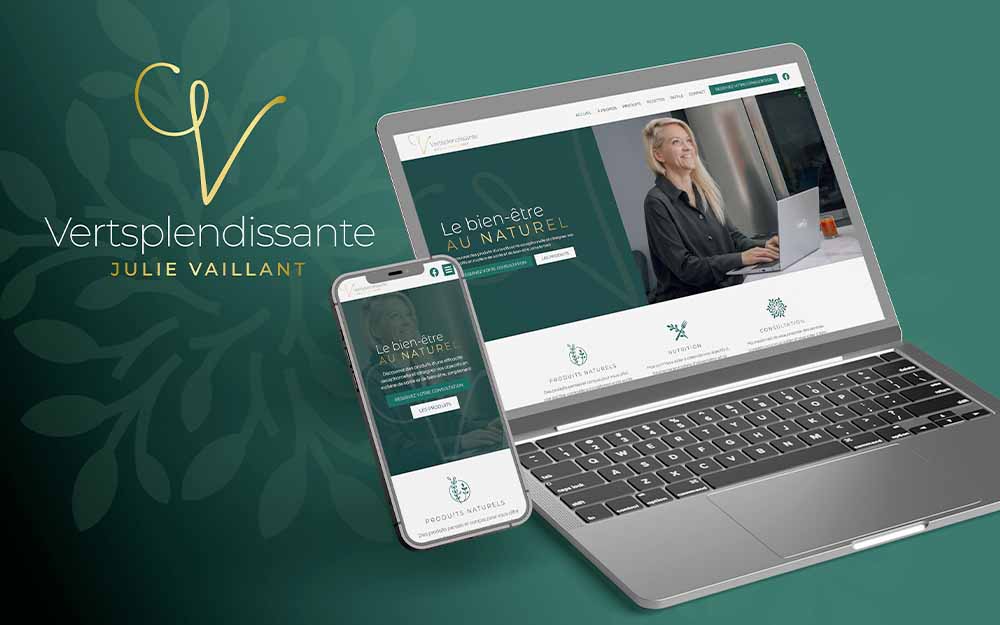 Vertsplendissante - Site web wordpress - Agence web Clik et pixel