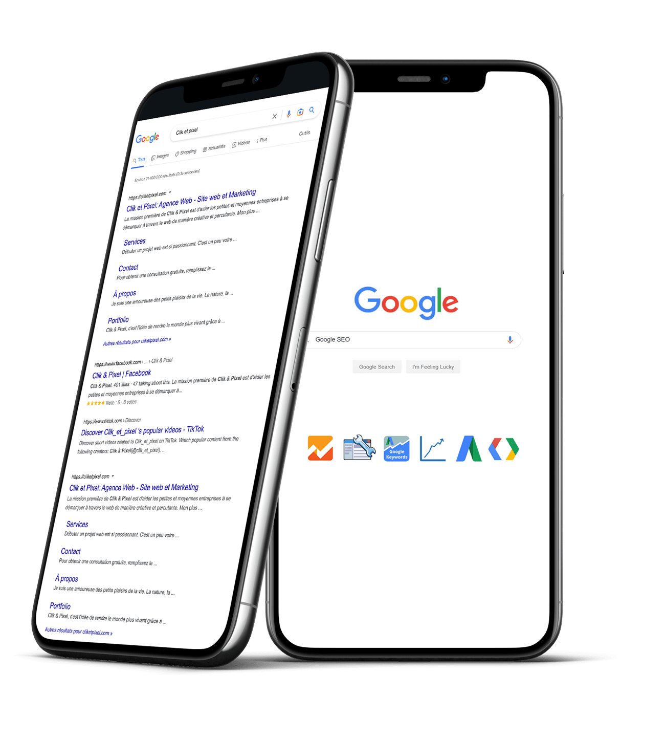Clik et pixel - Agence web - Référencement naturel SEO Google