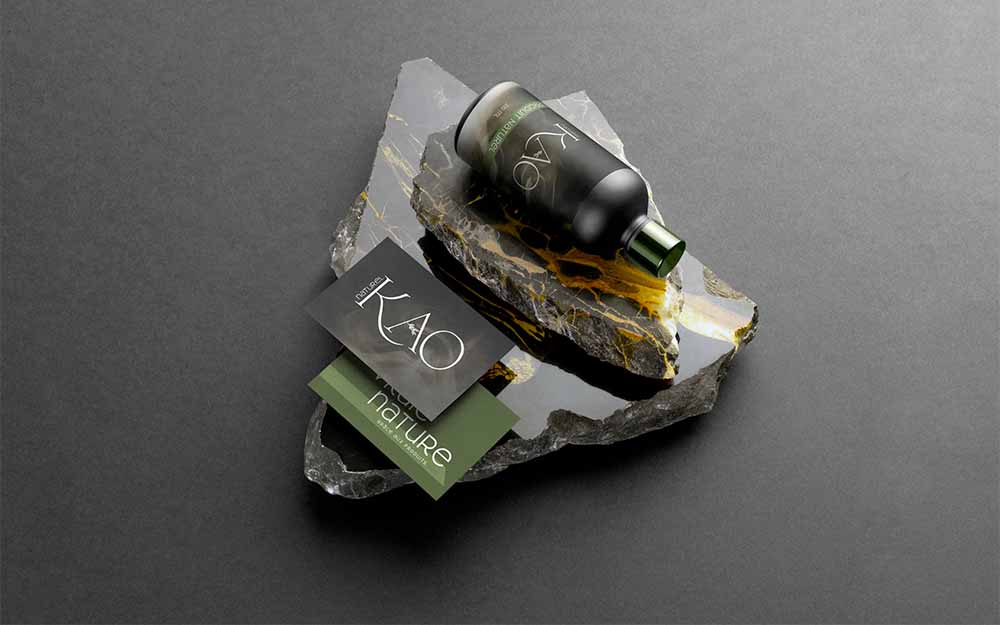 KAO - Image de marque site web logo - Agence web Clik et pixel