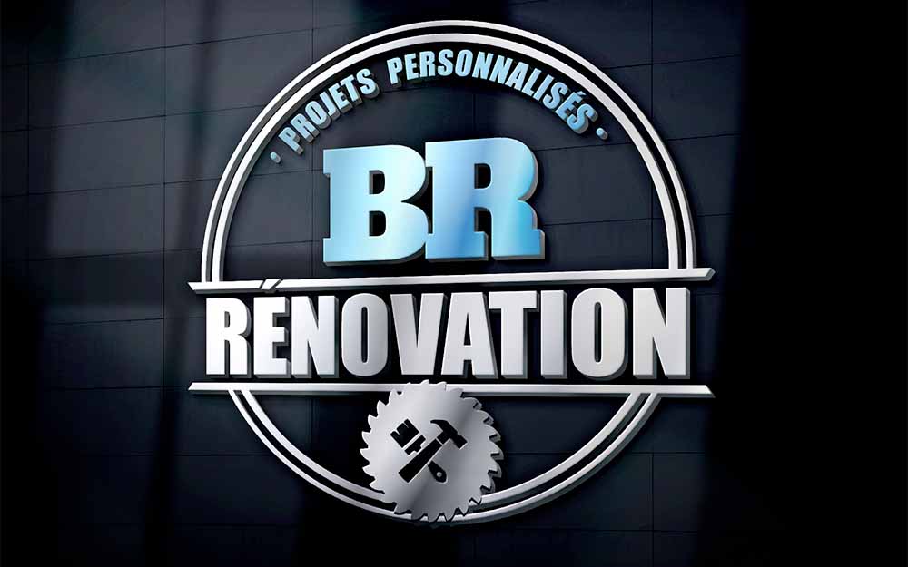 BR Rénovation - Création de logo - Agence web Clik et pixel