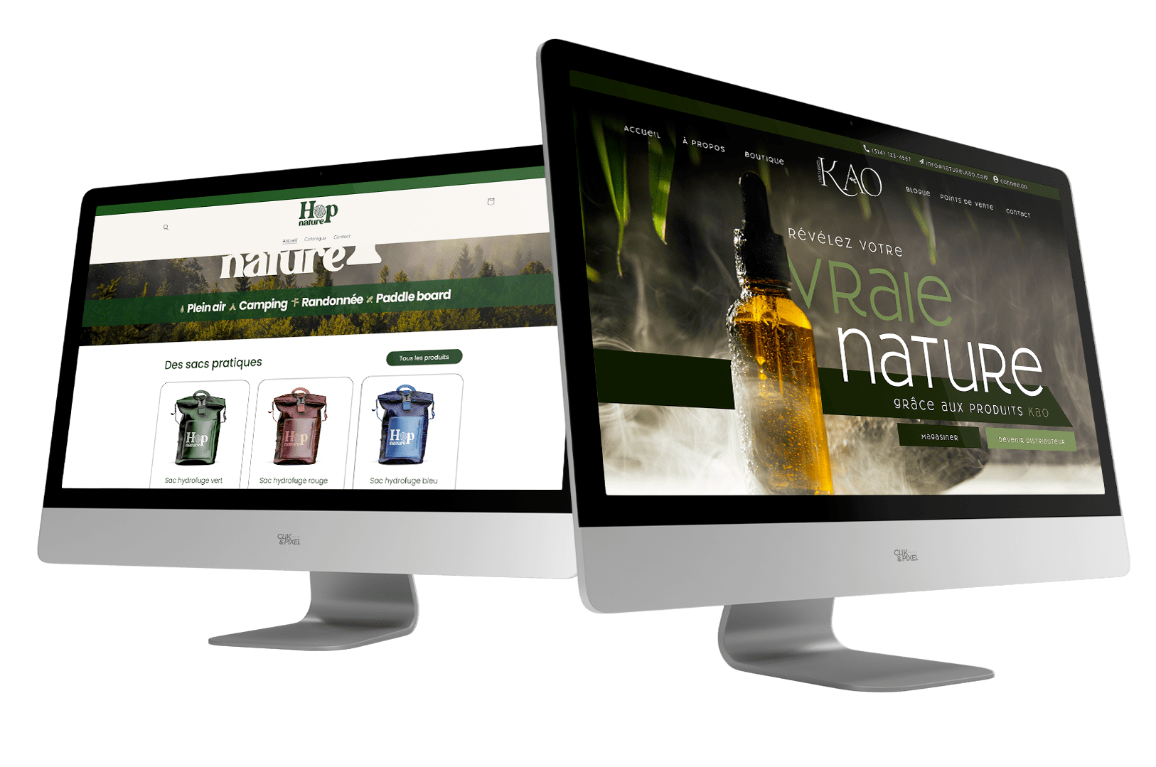 Conception de sites web Site web boutique en ligne e-commerce Shopify